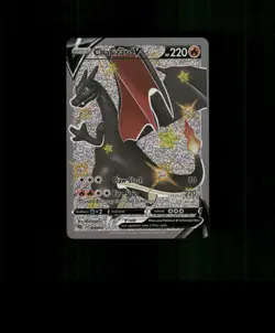 FAN-ART READ DESCRIPTION BELOW SPARKLING HOLO CHARIZARD Pokemon Card p2 - Image 1