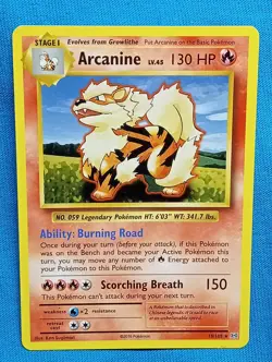 PokeMon Cards - Arcanine - XY-Evolutions - 18/108 - Near Mint! - Image 1