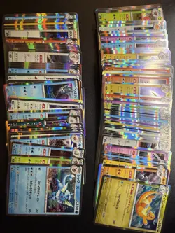 100 Pokemon Holo Card Lot, Japanese NM Mixed Sets Lot 4 - Image 1