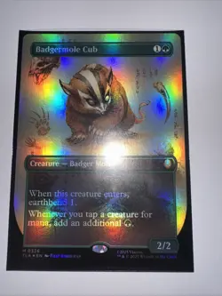 Badgermole Cub (Borderless) Avatar: The Last Airbender Foil - Image 1