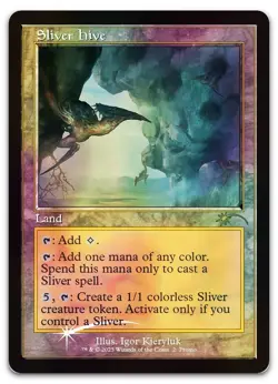 Sliver Hive (Retro Frame) #2 (Foil) (NM) MagicFest MFP Magic MTG - Image 1