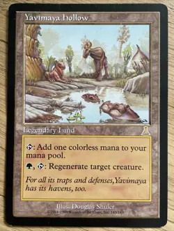 Yavimaya Hollow Urza's Destiny Regular - Excellent Condition - Image 1