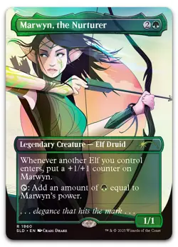 Marwyn, the Nurturer (Rainbow Foil) #1960 (NM) Secret Lair Drop SLD Magic MTG - Image 1