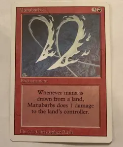 MTG Manabarbs Unlimited PL - Image 1