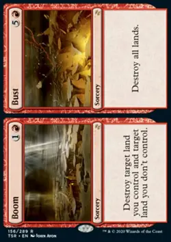 Magic the Gathering MTG Boom (156) Time Spiral Remastered NM - Image 1