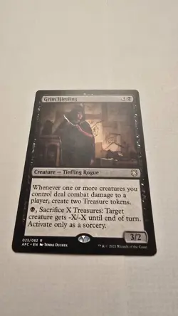 Grim Hireling MTG Commander: Adventures in the Forgotten Realms 025 LP - Image 2