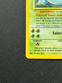 Pokemon TCG Venusaur Holo Rare Card 15/102 Base Set LP, SEE PICTURES!!! - Image 4