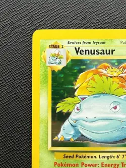 Pokemon TCG Venusaur Holo Rare Card 15/102 Base Set LP, SEE PICTURES!!! - Image 5