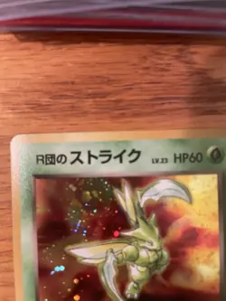 Rocket's Scyther Gym Heroes No.123 Holo Japanese Pokemon Card - Image 4
