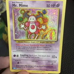 Mr. Mime CLB 013/034 Pokemon TCG Classic Collection Holo NM - Image 2