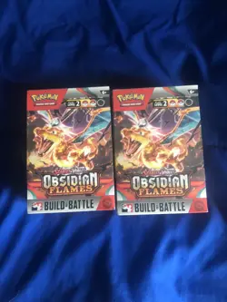 2x Pokemon Obsidian Flames Build and Battle Box - Factory Sealed - Image 1