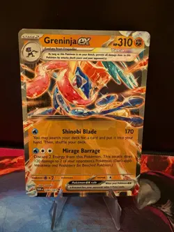 Greninja Ex 106/167 - Pokemon Scarlet & Violet: Twilight Masquerade -Double Rare - Image 1