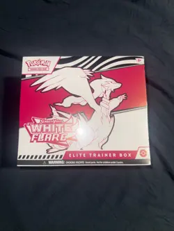 Pokemon Scarlet & Violet White Flare Elite Trainer Box ETB TCG Brand New Sealed - Image 1