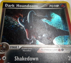 Pokemon TCG DARK HOUNDOOM EX Team Rocket Returns 5/109 HOLO RARE! - Image 1