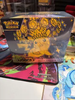Pokemon TCG Scarlet & Violet SURGING SPARKS Elite Trainer Box FACTORY SEALED ETB - Image 1