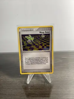 Pokemon Warp Point 93/115 Reverse Holo EX Unseen Forces MP - Image 1