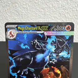 Mega Charizard X EX SIR 125/094 Phantasmal Flames English Pokemon TCG Pack Fresh - Image 2