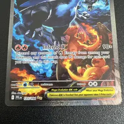 Mega Charizard X EX SIR 125/094 Phantasmal Flames English Pokemon TCG Pack Fresh - Image 3