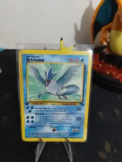 Pokemon Articuno 17/62 1st Edition WOTC Fossil LP Vintage Fast Shipping - Image 1