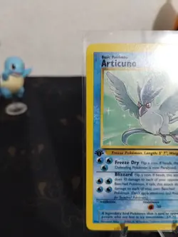 Pokemon Articuno 17/62 1st Edition WOTC Fossil LP Vintage Fast Shipping - Image 2