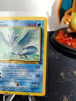 Pokemon Articuno 17/62 1st Edition WOTC Fossil LP Vintage Fast Shipping - Image 3