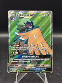Pokemon TCG Decidueye GX SM37 Black Star Promo Ultra Rare NM - Image 1