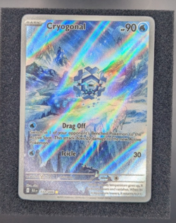 Pokemon TCG Cryogonal 111/086 - English Black Bolt Illustration Rare Card - Image 1