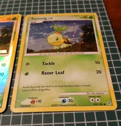 🔥 Turtwig 103/130 | Diamond and Pearl Stamped / Cosmo Holo 2007 English Pokemon - Image 3