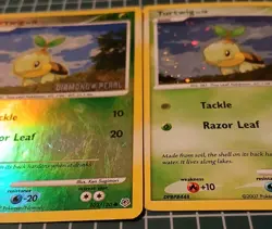 🔥 Turtwig 103/130 | Diamond and Pearl Stamped / Cosmo Holo 2007 English Pokemon - Image 5