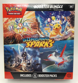 Pokemon TCG Scarlet and Violet SURGING SPARKS Booster Bundle 6 packs NEW - Image 1