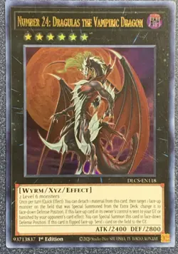 Number 24: Dragulas the Vampiric Dragon (Purple) DLCS-EN118 LP - Image 1