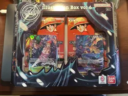 One Piece Card Game Illustration Box Vol. 6 Factory Sealed *Dinged box corner* - Image 1