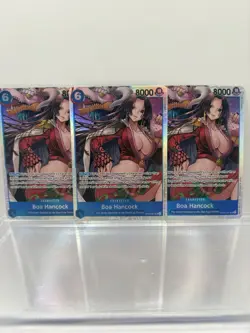 One Piece TCG Boa Hancock OP07-051 SR 500 Years In The Future NM X3 - Image 1
