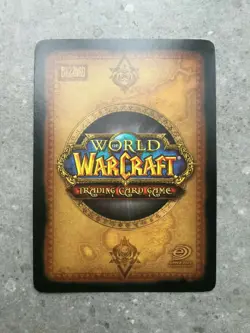 World of Warcraft TCG Slashdance Unscratched Loot Card Drums of War 1/3 - Image 2