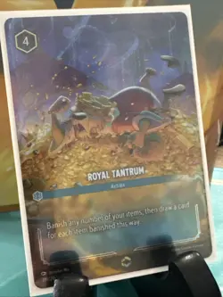 Disney Lorcana Royal Tantrum (Enchanted) - Shimmering Skies - Image 1