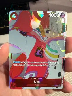 Uta (Gift Collection 2023) OP01-005 One Piece Promotion Cards Foil NM - Image 1