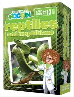 Prof Noggins: Reptiles And Amphibians Card Game~ Ages7+ / 2+ players~ New/Sealed - Image 1