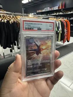 Latios 203/191 Surging Sparks IR #203 PSA MINT 9 Pokemon TCG Card - Image 1