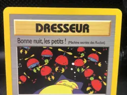 2000 Pokemon Card Team Rocket Set Dresseur 79/82 French Version Edition - Image 2