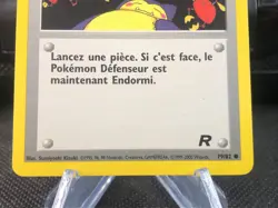 2000 Pokemon Card Team Rocket Set Dresseur 79/82 French Version Edition - Image 3