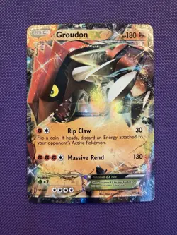 Groudon EX (XY42) Black Star Promo - XY Pokemon Card - HP - Image 1