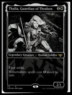 Thalia, Guardian of Thraben (Showcase) #318 Innistrad: Crimson Vow FOIL - Image 1