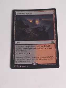 Haunted Ridge Innistrad: Midnight Hunt Foil - Image 1