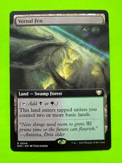 MTG Edge of Eternities - Vernal Fen - Extended Art - Non - Foil - Image 1