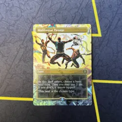 Multiversal Passage R 206 BORDERLESS MTG Spiderman ENGLISH 0206 - Image 1