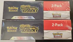 Pokemon TCG: Surging Sparks, Lot of 2x Costco ETB + Booster Bundle Sealed Eng - Image 5