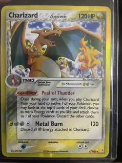 Charizard (Delta Species) 4/100 Crystal Guardians Holo Rare Pokemon TCG - Image 1