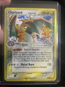 Charizard (Delta Species) 4/100 Crystal Guardians Holo Rare Pokemon TCG - Image 2