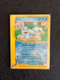 SEEL 95/144 SKYRIDGE CARTA POKEMON OLD INGLESE ENG . - Image 1