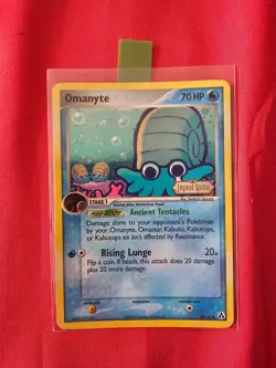 OMANYTE 60/92 HOLO LEGEND MAKER STAMPED CARTA POKEMON / ENG - Image 1